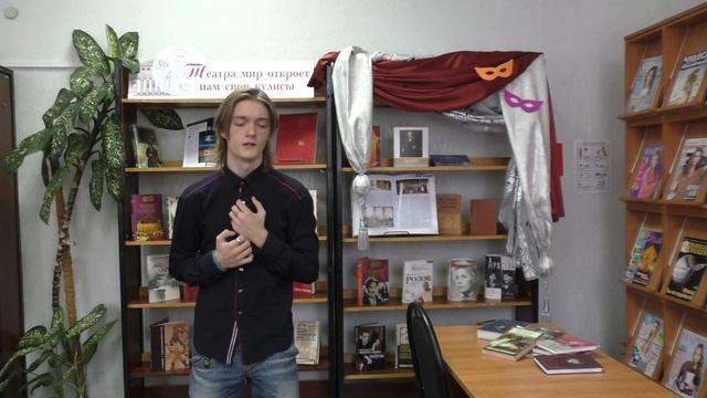 Кокарцов Никита читает стихотворение А. Блока "Светит месяц, ночь темна..." смотреть онлайн