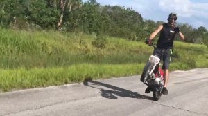 Honda Xr50 / CRF50 pitbike Stunt quick clip