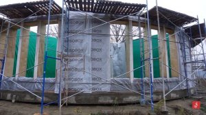 Круглый дом из соломы! Такого я еще не проектировал и не строил. Смотрите!