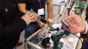 Mitex 2016. Бесщеточная сетевая ушм HITACHI.