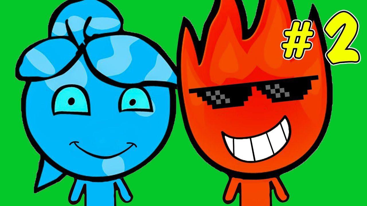 ОГОНЬ и ВОДА в лесном храме #2. Мультик ИГРА для детей на Игрули TV. Несносный огонь и вода