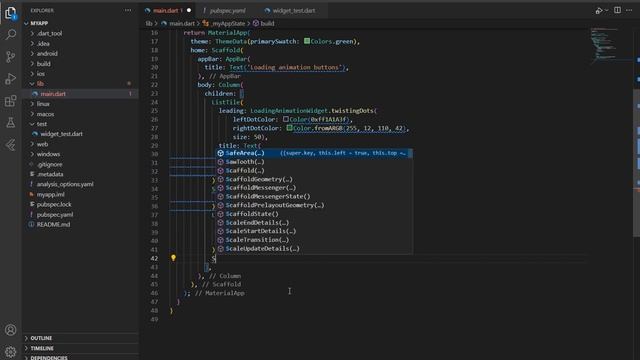 Flutter Tutorial | animated loading button
