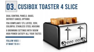 The Best Toasters : Top 5 Toasters Reviews