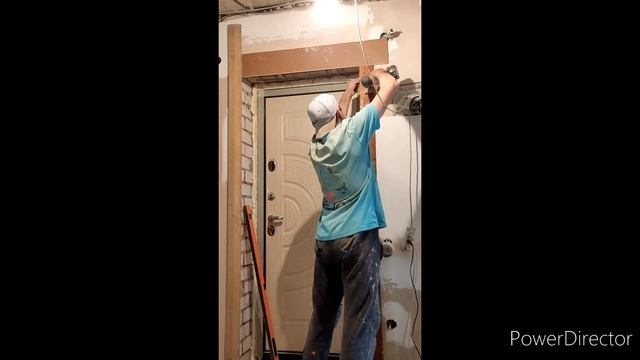 Дверной проём//Как подготовить дверной проём под штукатурку все подробности в видео// смотреть онлайн