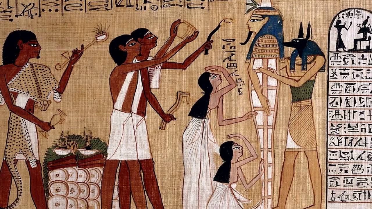 Рисунок на тему религия древних египтян
