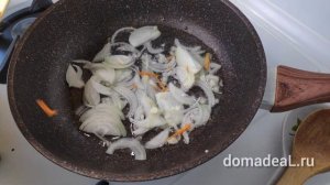 Манты с овощами на сковороде - рецепт для тех, у кого нет пароварки.