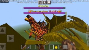 Fire Godzilla vs King Ghidorah (Огненная Годзила против Кинг Гидоры)