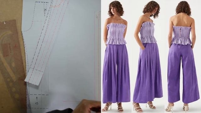 моделируем брюки Modelado De Pantalón #курсыкройкиишитья  #валерийпрокудиншитьё #diseño.
