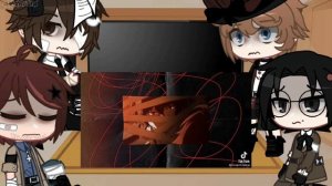 °• BSD react to Dazai Osamu | Bungou Stray Dogs react to Dazai Osamu •° |GCRV| • 3/? • | ▪︎PL▪︎
