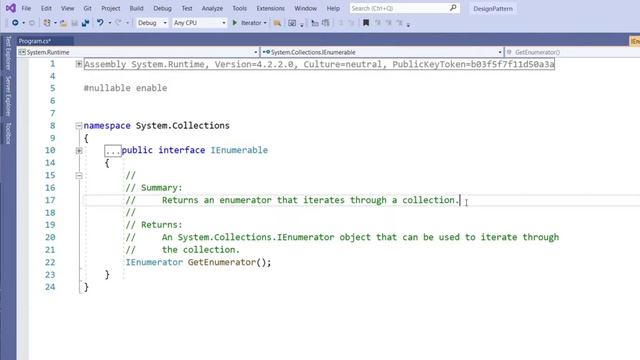 2. Iterator design pattern c# | iterator design pattern real time example c# | Hindi смотреть онлайн