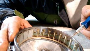 сдвоенное моторколесо от гироскутера 1 часть вскрытие и подготовка моторколеса