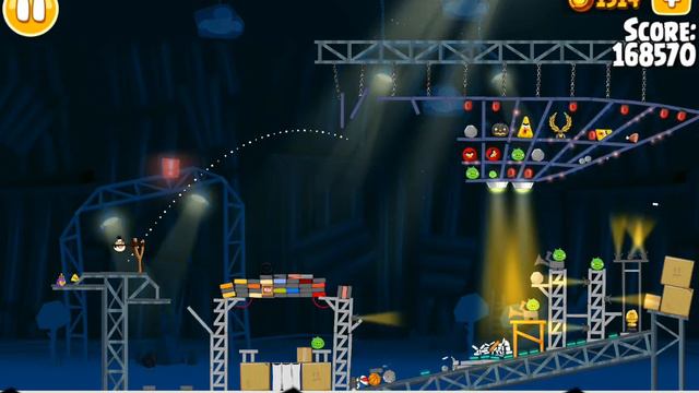 Angry Birds Seasons-Piggywood Studios Part-2 Three Star Bonus Level Walkthrough смотреть онлайн