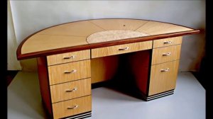 Creating my Art Deco Half Circle Desk....