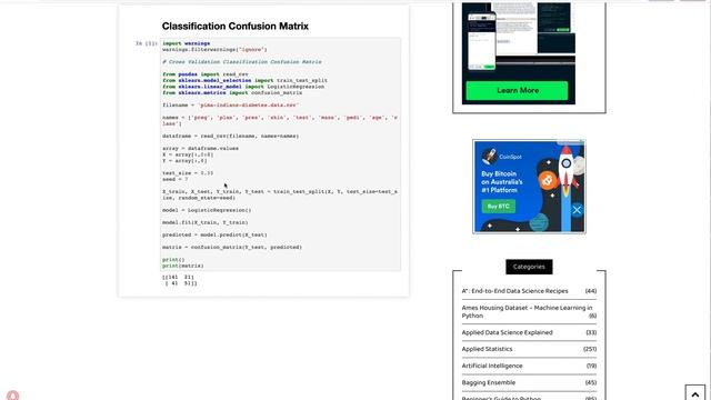 How to get Classification Confusion Matrix смотреть онлайн
