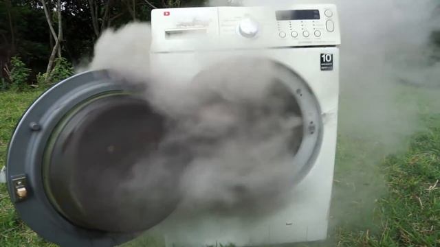 EXPERIMENTO: MORTEIRO DENTRO de uma MAQUINA DE LAVAR смотреть онлайн