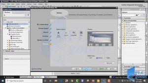 Siemens TIA portal, KTP400 HMI, how to setup, program, monitor a process