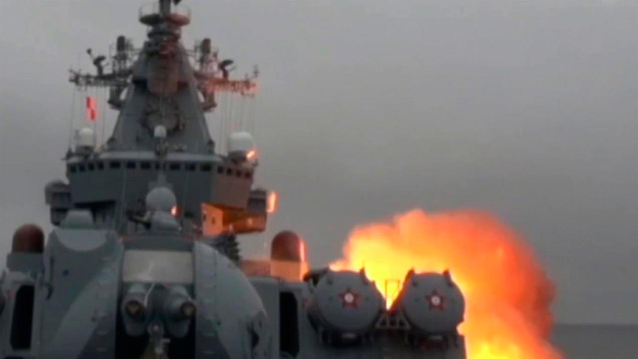 Минобороны РФ сегодня показало кадры масштабных учений сил Тихоокеанского флота