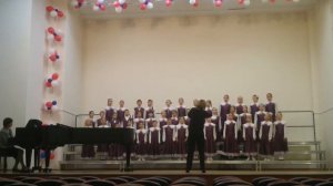 "Рождественская песня" И. Хрисаниди, слова А. Иванова.