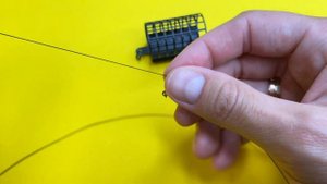 Универсальная фидерная оснастка несимметричная петля. Лучший фидерный монтаж на фидер