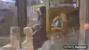 Ожившие статуи снятые на камеру