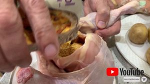 КАК ПРАВИЛЬНО ЗАПЕЧЬ КУРИЦУ в духовке с картошкой ЦЕЛИКОМ.