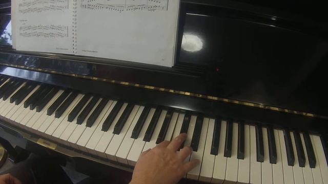 C# / Db harmonic minor scale | 2 octaves on piano | right hand - SLOW смотреть онлайн