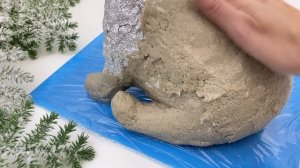 Удивительно крепкая и ПРОСТАЯ САМОДЕЛЬНАЯ МАССА для лепки КАК СДЕЛАТЬ КРАСИВОГО МЕДВЕДЯ