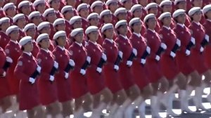 Парад китайских девушек (Катюша)