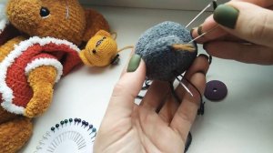 Утяжка мордочки Мишки Горчички