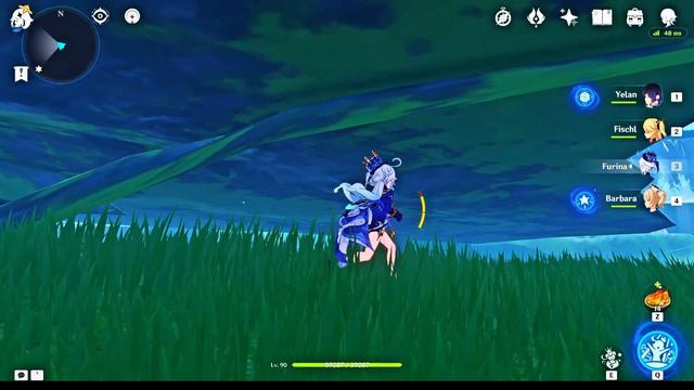 Genshin impact out of barrier glitch without paimon.