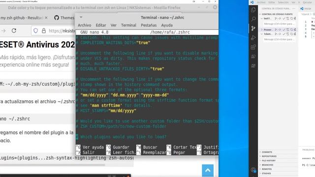 SI - Configurar Shell ZSH смотреть онлайн