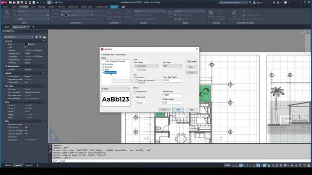 Autocad 2023 para arquitectos. 23 "Textos anotativos" смотреть онлайн