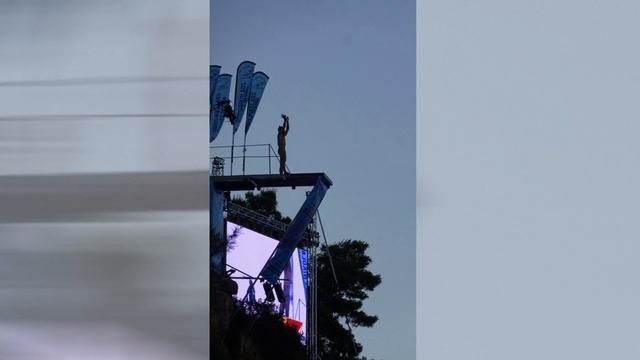 Cliff diving 2019 @Voulismeni Lake, Agios Nikolaos, GR смотреть онлайн