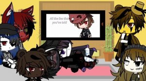 Past ?nightmare? react to Michael afton memes\\gacha life//final//my au?
