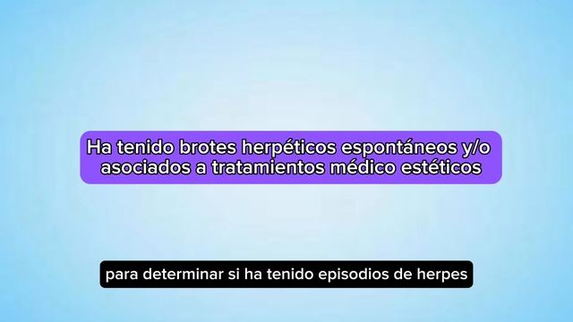 Complicaciones Virus Herpes y Fillers смотреть онлайн