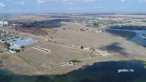 Сосновый бор Евпатория Республика Крым. Вид с высоты птичьего полета.