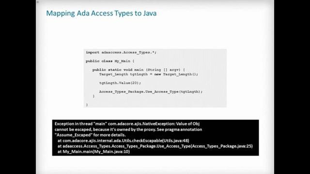 Ada 004 - Урок 4 - Ada и Java