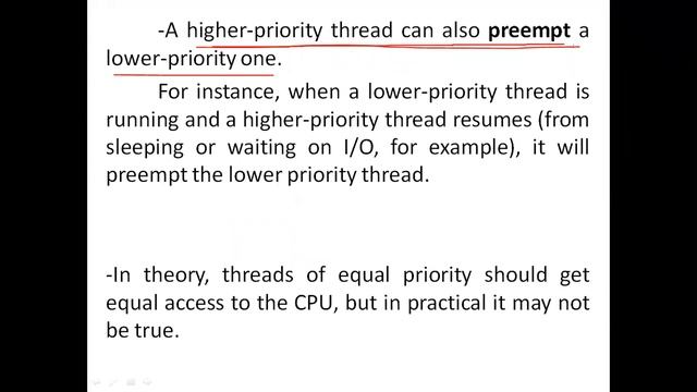 Thread Priorities in JAVA смотреть онлайн