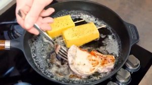 Чугунная сковорода Manoli со съемной ручкой