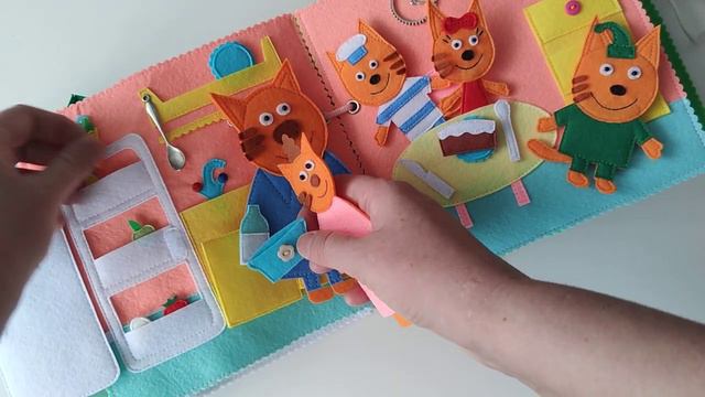 Мягкая книжка из фетра развивающая книжка бизибук умная книжка Quietbook 89128765653 вотсап
