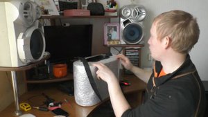 Утеплил кан для живца