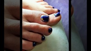 Pedicure. Blue pedicure. Pedicure ideas.Педикюр.Синий педикюр.Идеи педикюра.