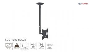 Потолочный кронштейн для LED/LCD телевизоров ARM MEDIA LCD-1000 BLACK