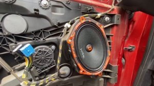 DL Audio Barracuda 57, замена шататных колонок на Ford Fusion 2008