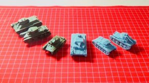 Танковый бой-обзор на набор от Звезды