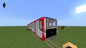 МЕТРОПОЕЗД БАЛТИЕЦ ОБЗОР ДЛЯ МАЙНКРАФТ ПЕ | МОД НА МЕТРО ДЛЯ МАЙНКРАФТ ПЕ | ПОЕЗД МЕТРО БАЛТИЕЦ СПБ