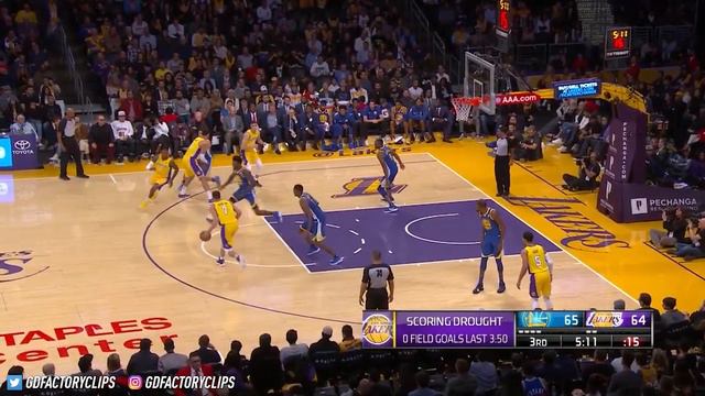 Kyle Kuzma Full Highlights vs Warriors (2017.12.18) - 25 Pts, 6 Reb off the Bench смотреть онлайн