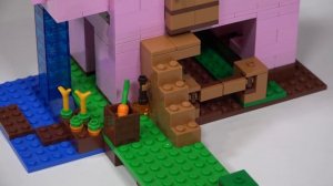 LEGO Майнкрафт Дом Свинья 21170 Обзор конструктора Лего Майнкрафт 2021 года