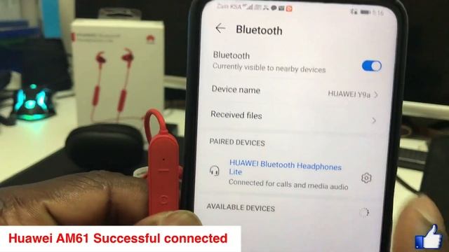How To Connect Huawei AM61 Bluetooth Headphone смотреть онлайн