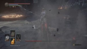 DARK SOULS III: Чемпион Гундир (парирование).